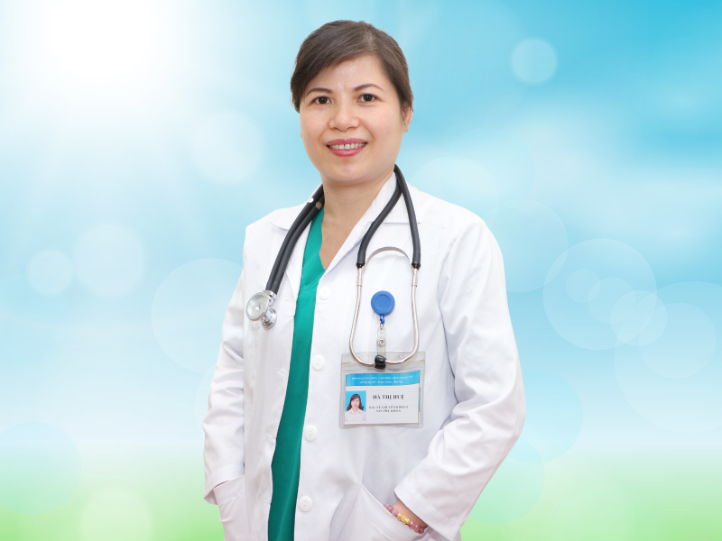 Bác sĩ Hà Thị Huệ cũng từng tốt nghiệp chuyên khoa I Sản phụ khoa tại đại học Y Hà Nội.