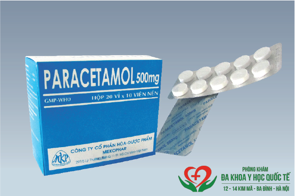 Paracetamol là thuốc thuộc nhóm giảm đau và hạ sốt