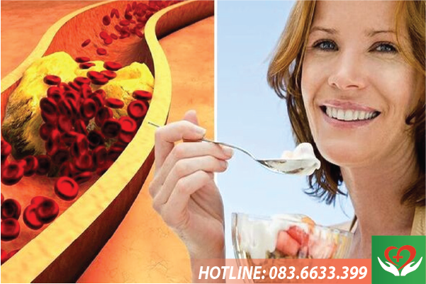 Sữa chua giúp làm giảm mức cholesterol trong máu